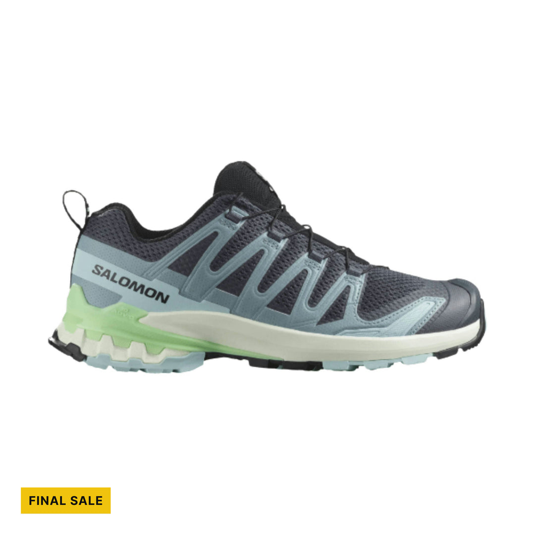 Salomon Women's XA Pro 3D V9 Trail Running Shoes - Turbulence/Iced Aqua/Patina Green - FINAL SALE - Lenny's Shoe & Apparel