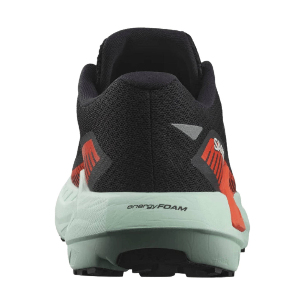 Salomon Women's DRX Defy Gravel Road Running Shoes - Black/Cherry Tomato/ Bay - Lenny's Shoe & Apparel