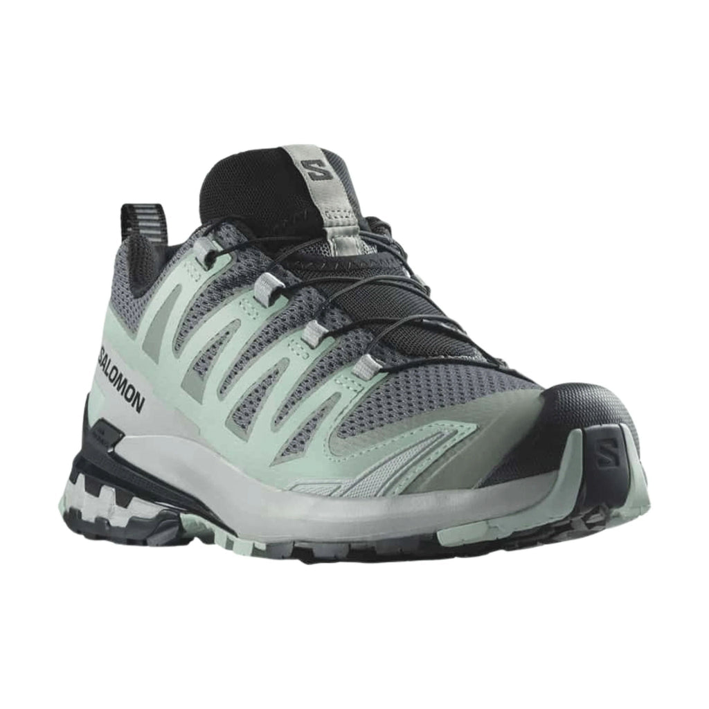 Salomon Women's XA Pro 3D V9 Trail Running Shoes - Quiet Shade/Lily Pad/Blue Haze - Lenny's Shoe & Apparel