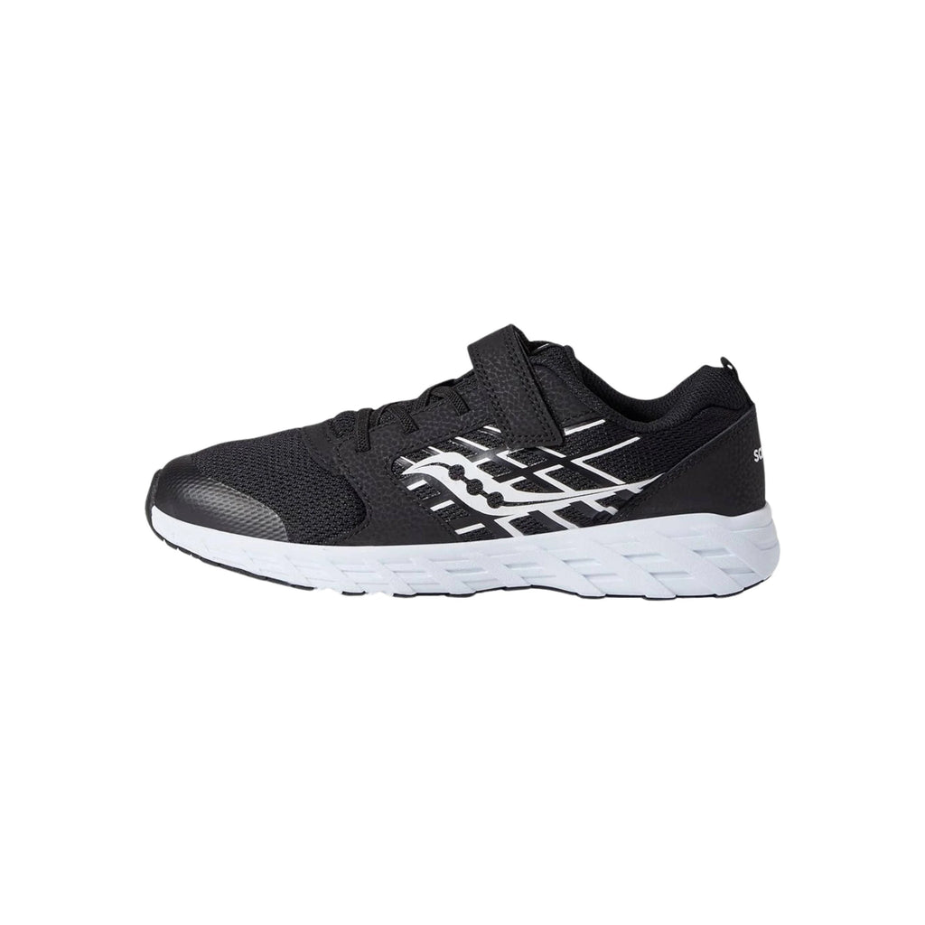Saucony Kids' Wind A/C 2.0 Shoes - Black/White - Lenny's Shoe & Apparel