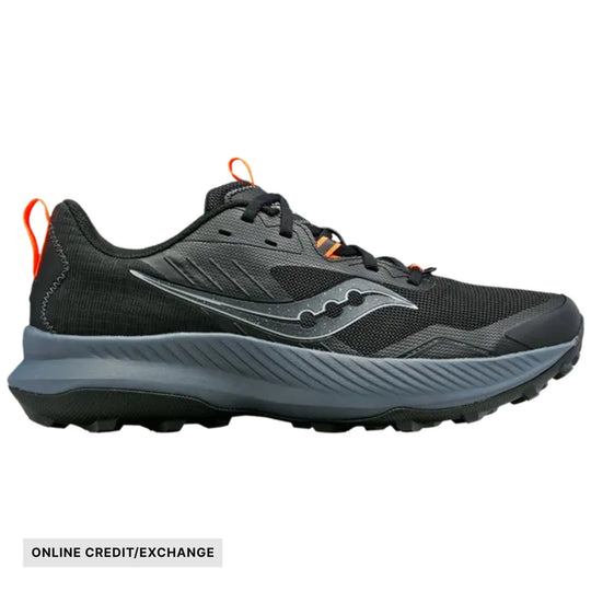 Saucony Men's Blaze TR Trail Running Shoes - Black/Viz Orange - ONLINE CREDIT/EXCHANGE - Lenny's Shoe & Apparel