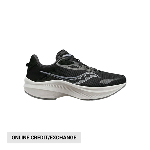 Saucony Men's Axon 3 Running Shoes - Black/Grey – Lenny's