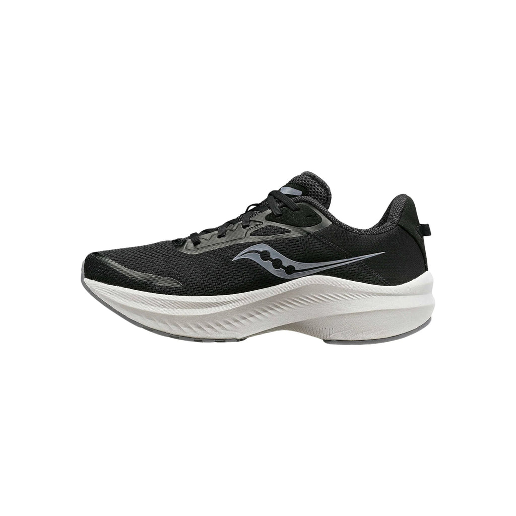 Saucony Men's Axon 3 Running Shoes - Black/Grey - Lenny's Shoe & Apparel