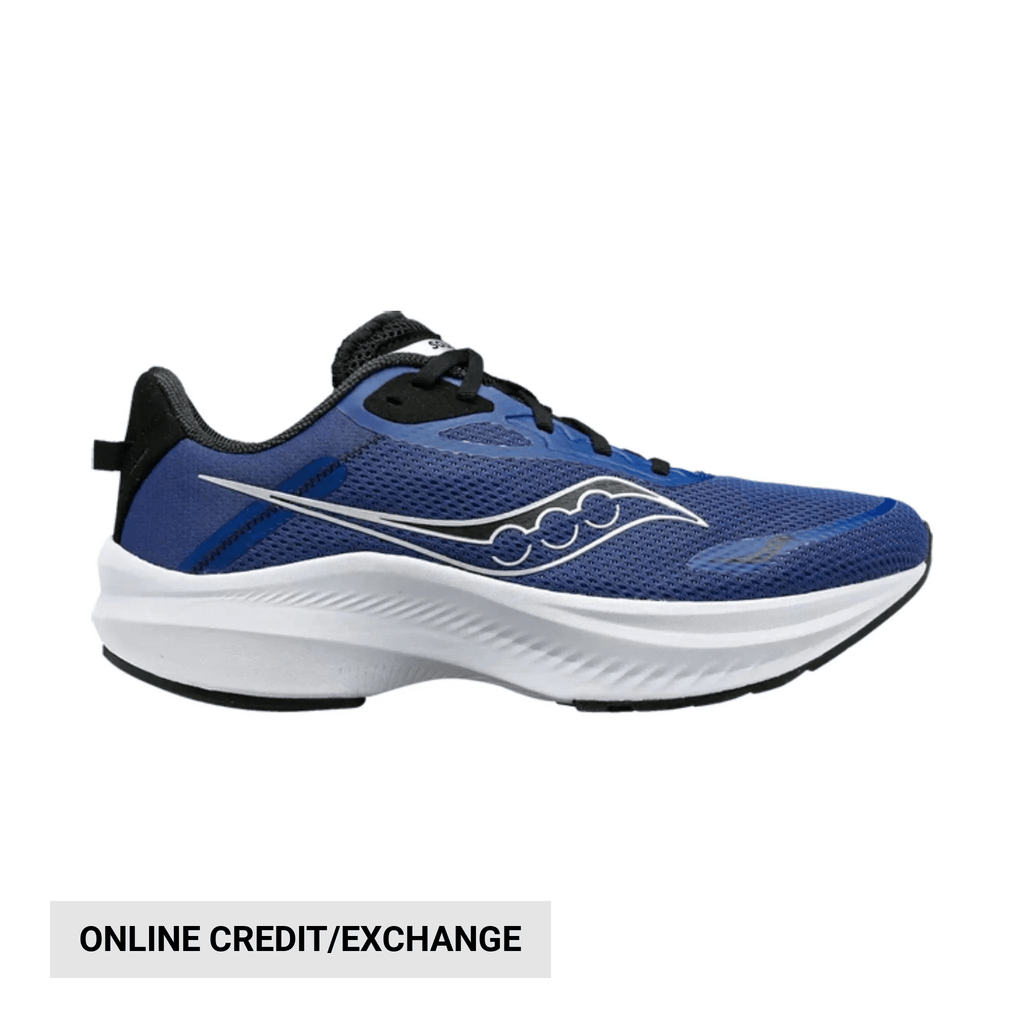 Saucony Men's Axon 3 Running Shoes - Indigo/Black - Lenny's Shoe & Apparel