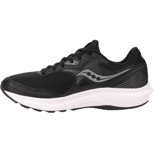 Saucony Men's Cohesion 16 Road Running Shoes - Black/White - Lenny's Shoe & Apparel