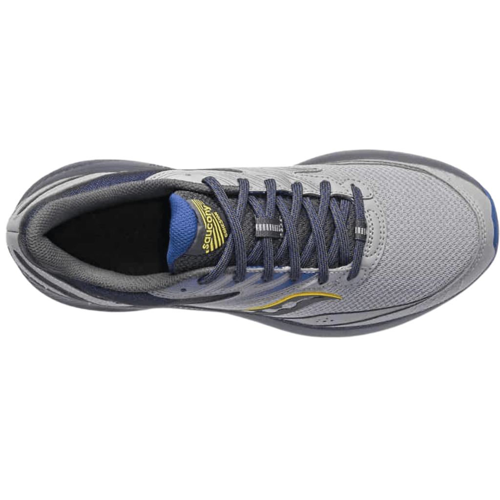 Saucony Men's Cohesion TR15 Trail Running Shoes - Alloy/Sapphire - Lenny's Shoe & Apparel