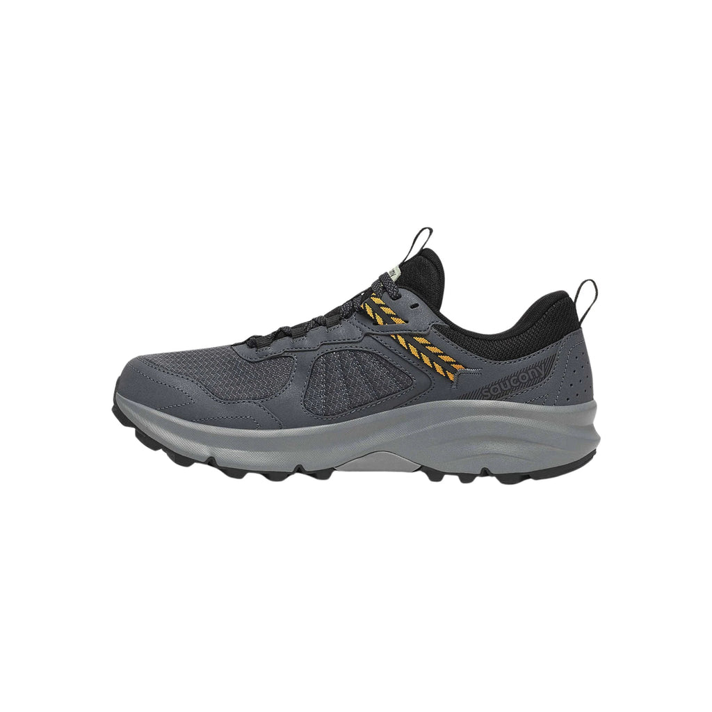Saucony Men's Excursion TR17 GTX Trail Shoes - Shadow/Black - Lenny's Shoe & Apparel