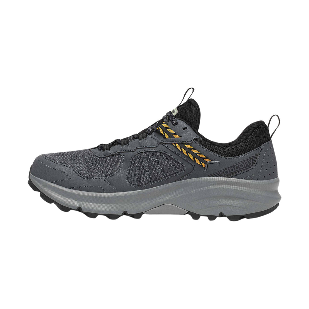 Saucony Men's Excursion TR17 GTX Trail Shoes - Shadow/Black - Lenny's Shoe & Apparel