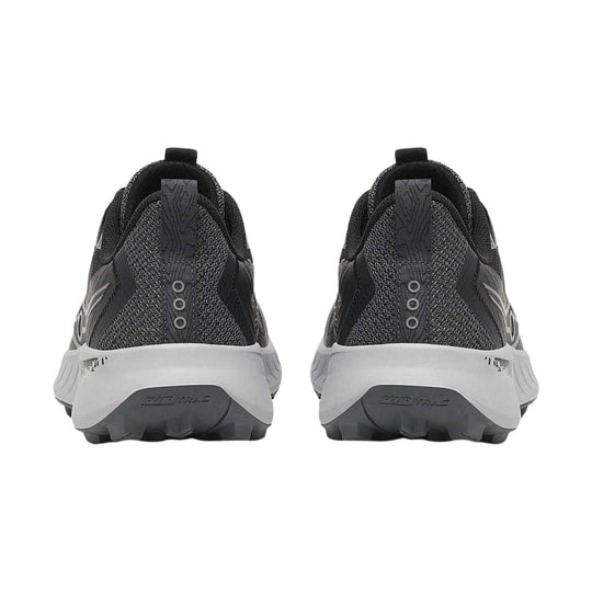 Saucony Men's Peregrine 15 Trail Shoes - Black/Shadow - Lenny's Shoe & Apparel