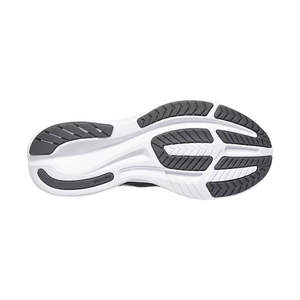Saucony Men's Ride 15 Running Shoes - Black/White - Lenny's Shoe & Apparel