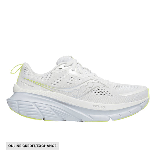 Saucony Women's Guide 18 Running Shoes - White/ Ice Melt - ONLINE CREDIT/EXCHANGE - Lenny's Shoe & Apparel
