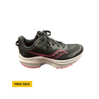 Saucony Women's Axon 3 Running Shoes - Black/Vizi Pink - Lenny's Shoe & Apparel