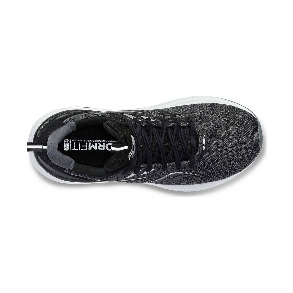 Saucony Women's Echelon 9 Running Shoe - Black/White - Lenny's Shoe & Apparel