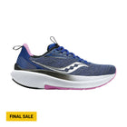 Saucony Women's Echelon 9 Running Shoe - Indigo/Grape - Lenny's Shoe & Apparel