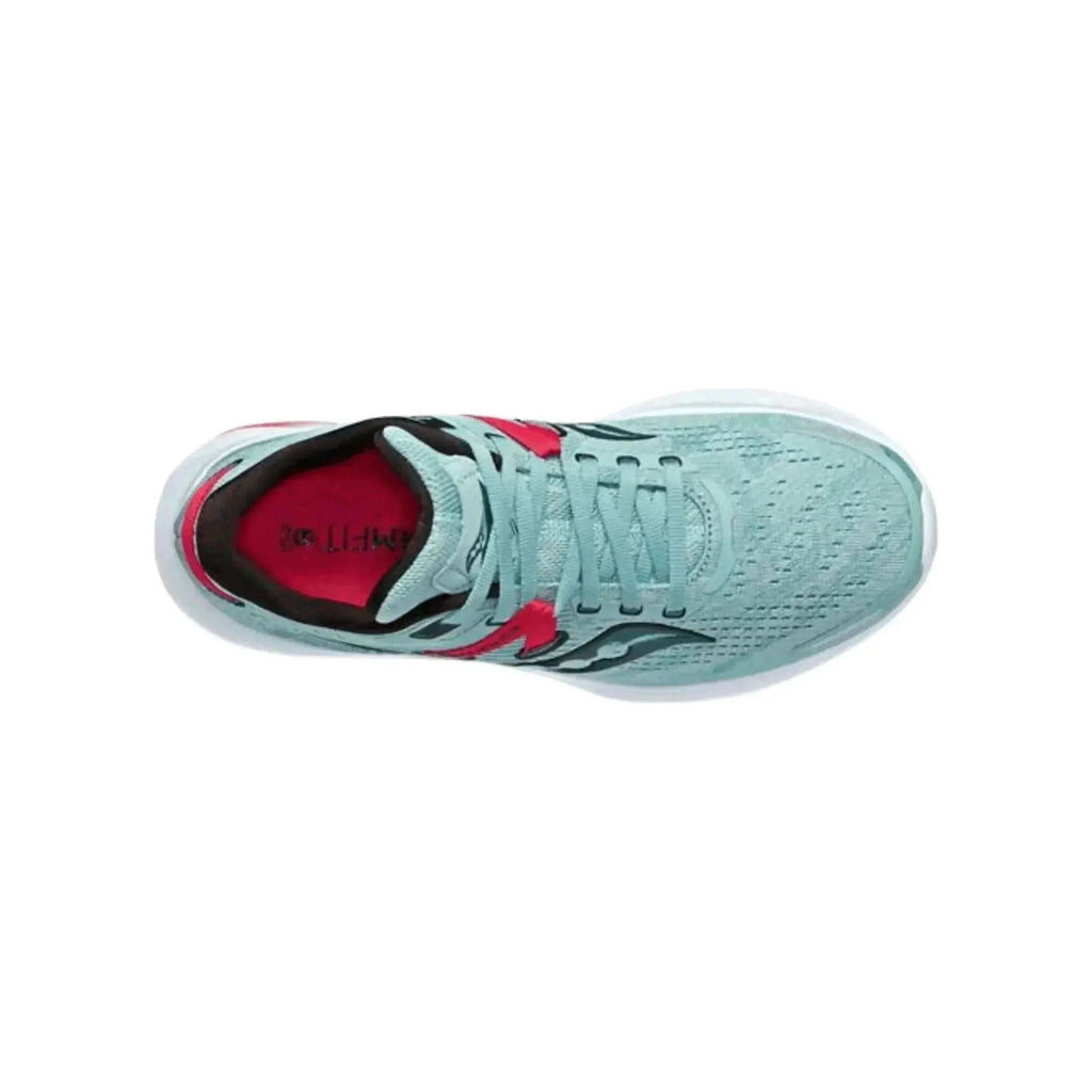 Saucony Women's Guide 16 Shoes - Mineral/Rose - Lenny's Shoe & Apparel