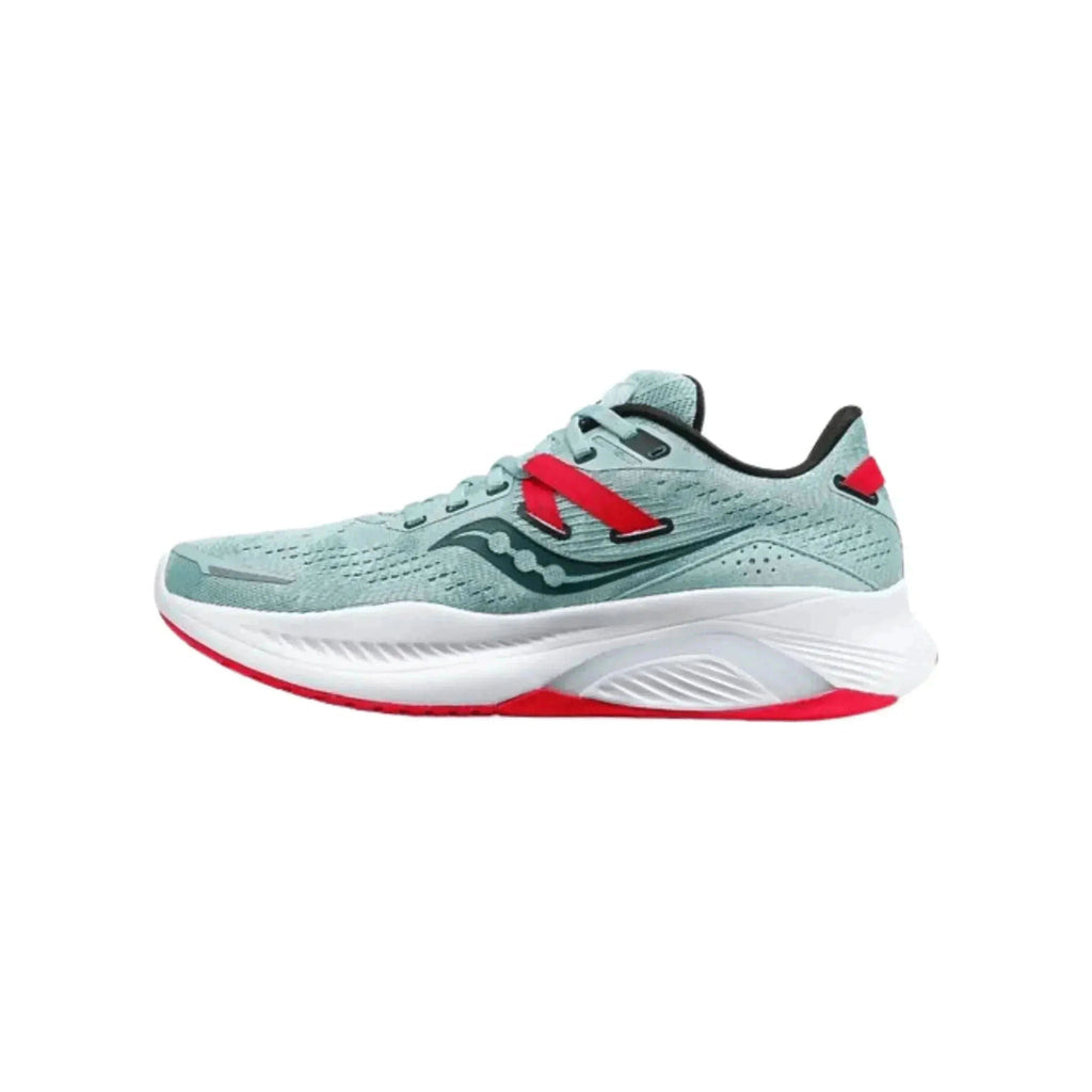 Saucony Women's Guide 16 Shoes - Mineral/Rose - Lenny's Shoe & Apparel