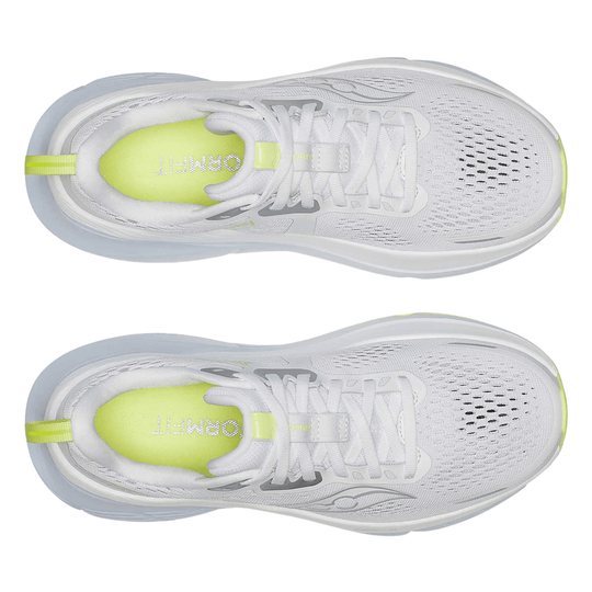 Saucony Women's Guide 18 Running Shoes - White/ Ice Melt - Lenny's Shoe & Apparel