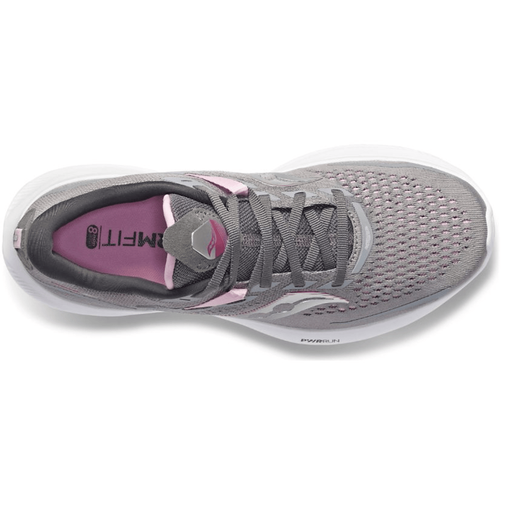 Saucony Women's Ride 15 Running Shoes - Alloy/Quartz FINAL SALE - Lenny's Shoe & Apparel