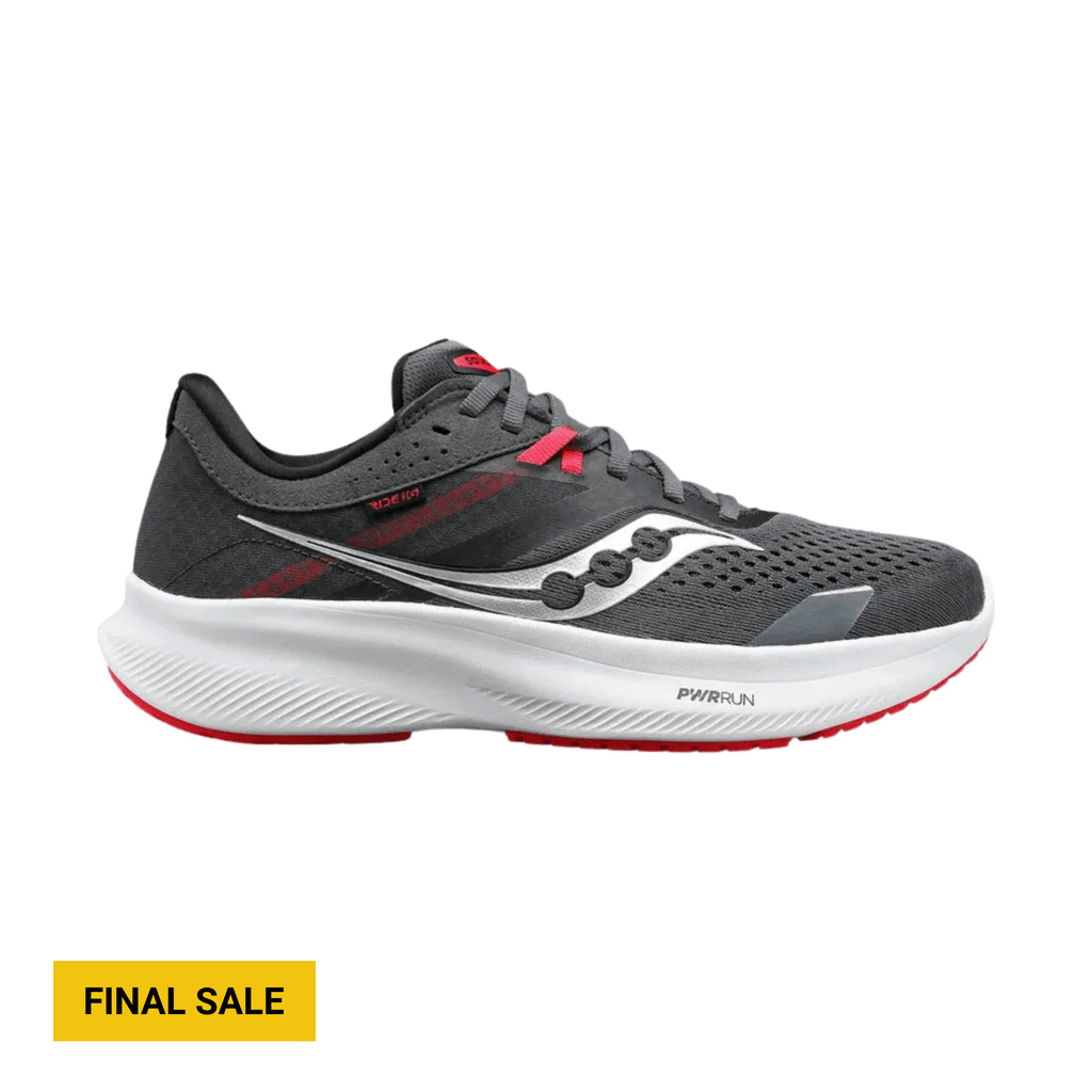 Saucony Women's Ride 16 Running Shoes - Shadow/Lux - Lenny's Shoe & Apparel