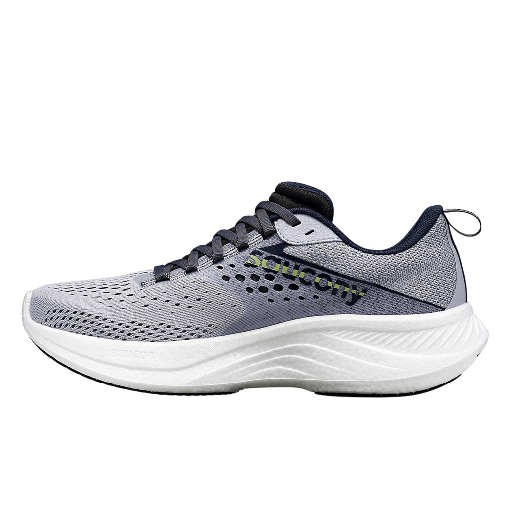 Saucony Women's Ride 17 Running Shoes - Iris/Navy - Lenny's Shoe & Apparel