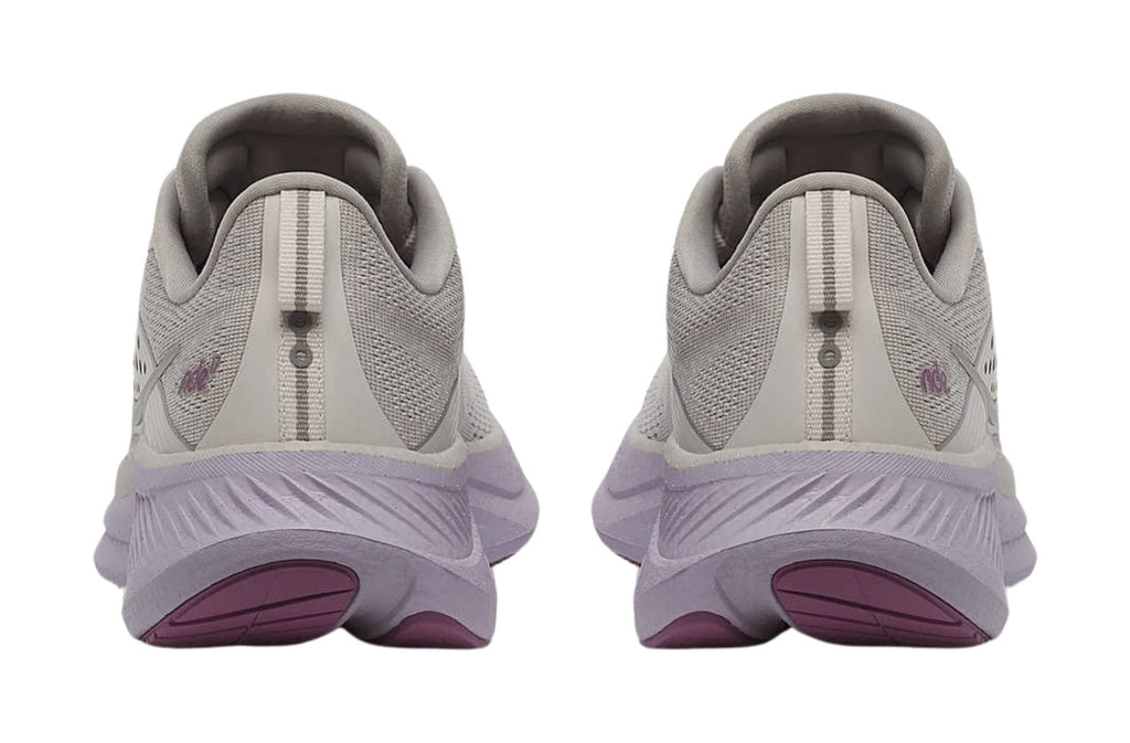 Saucony Women's Ride 17 Running Shoes - Moon/Viola - Lenny's Shoe & Apparel