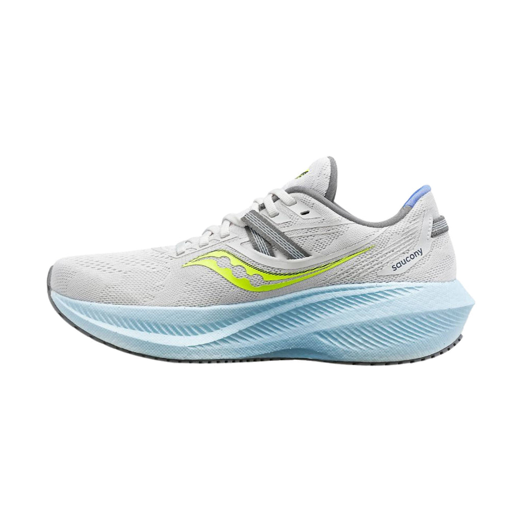 Saucony Women's Triumph 20 Shoes - Fog/Vapor FINAL SALE - Lenny's Shoe & Apparel