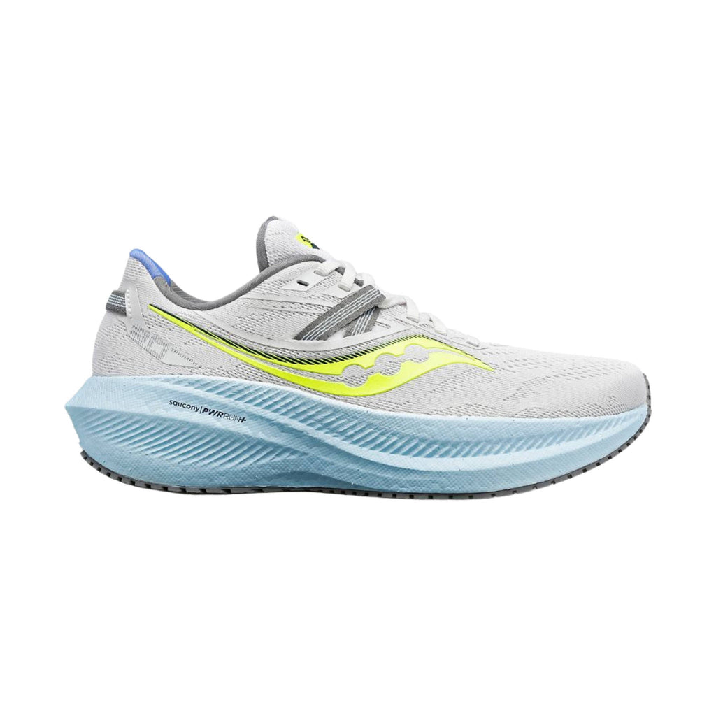 Saucony Women's Triumph 20 Shoes - Fog/Vapor FINAL SALE - Lenny's Shoe & Apparel