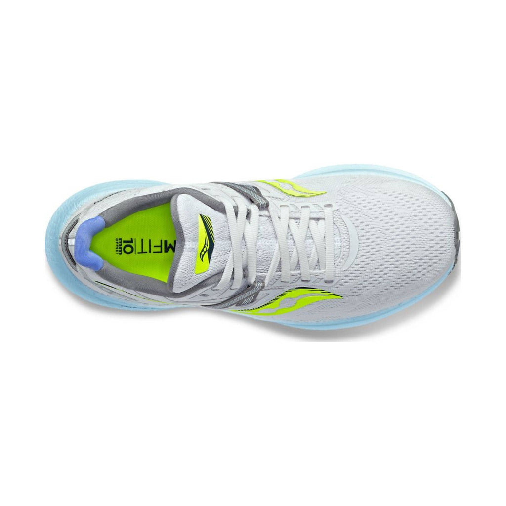 Saucony Women's Triumph 20 Shoes - Fog/Vapor FINAL SALE - Lenny's Shoe & Apparel