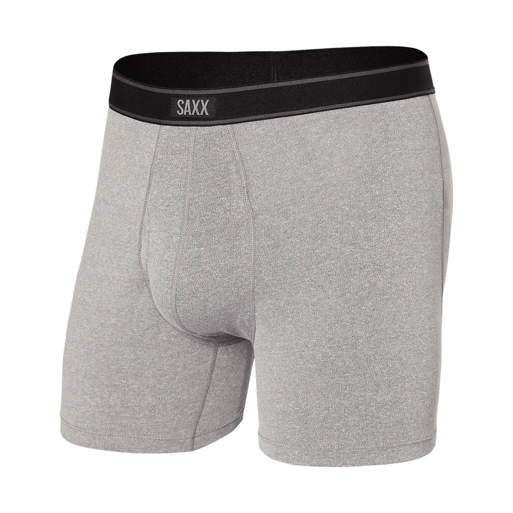 SAXX Men's Daytripper Boxer Brief - Grey Heather - Lenny's Shoe & Apparel
