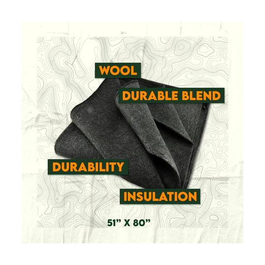 SE Wool Blanket - Grey - Lenny's Shoe & Apparel