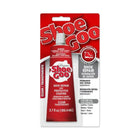 Shoe Goo packaging with a red and white design on a white background
