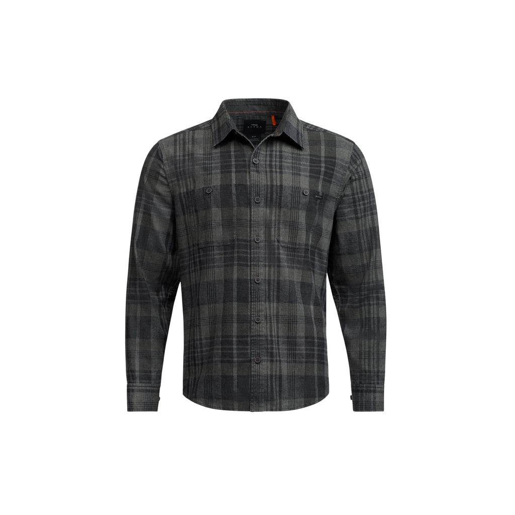 Sitka Men's Ambary Long Sleeve Shirt - Smokey Lead Fall Plaid - Lenny's Shoe & Apparel
