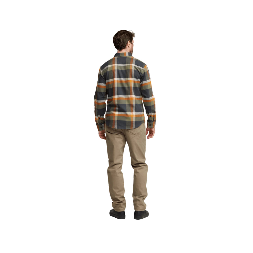 Sitka Men's Ashland Lightweight Flannel Shirt - Olive Green Fall Plaid - Lenny's Shoe & Apparel