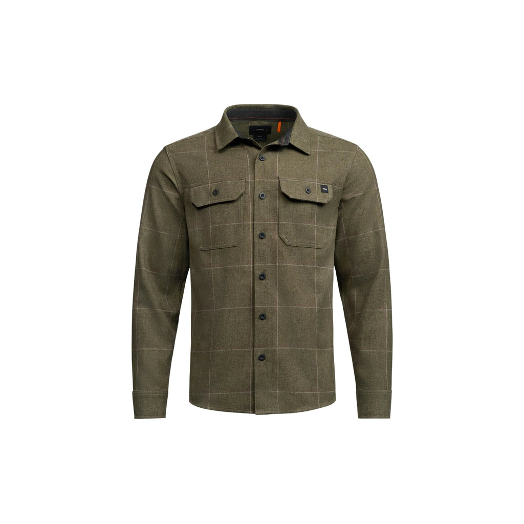 Sitka Men's Hardwood Heavyweight Flannel Shirt - Deep Hemlock Fall Plaid - Lenny's Shoe & Apparel