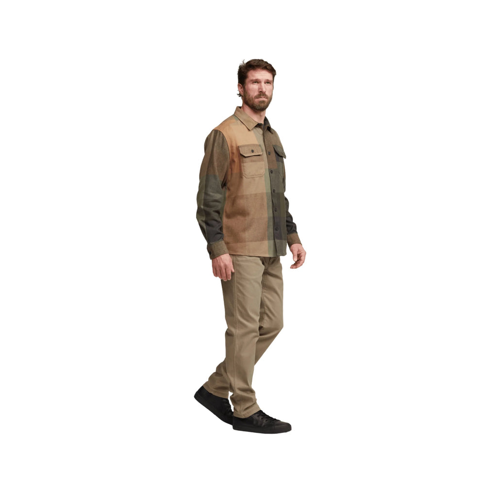 Sitka Men's Hardwood Heavyweight Flannel Shirt - Olive Green Fall Plaid - Lenny's Shoe & Apparel