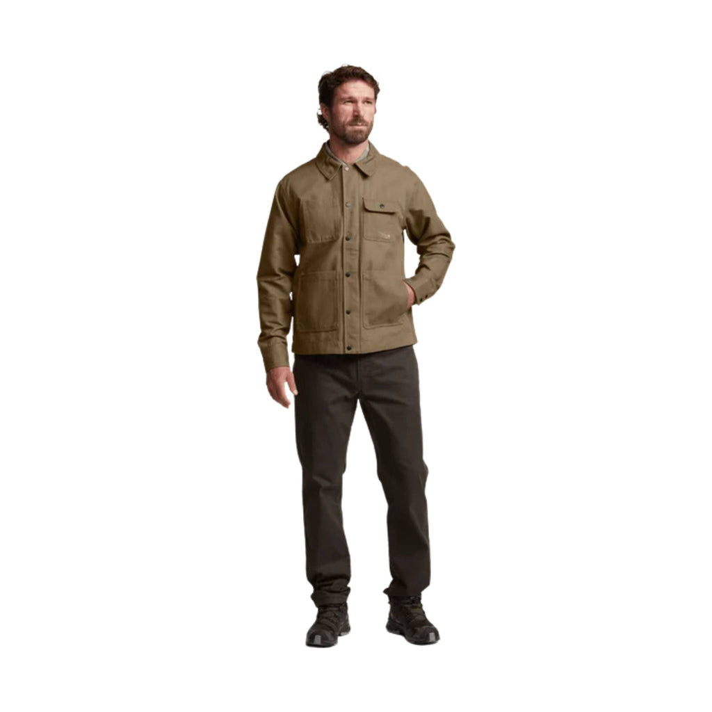 Sitka Men's Harvester Lite Chore Coat - Coyote - Lenny's Shoe & Apparel