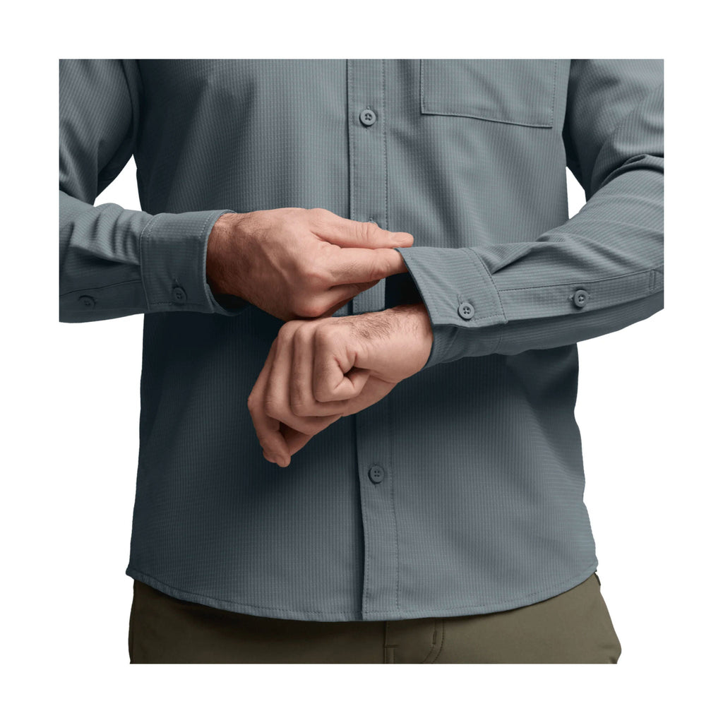 Sitka Men's Mojave Long Sleeve Shirt - Bluestone - Lenny's Shoe & Apparel