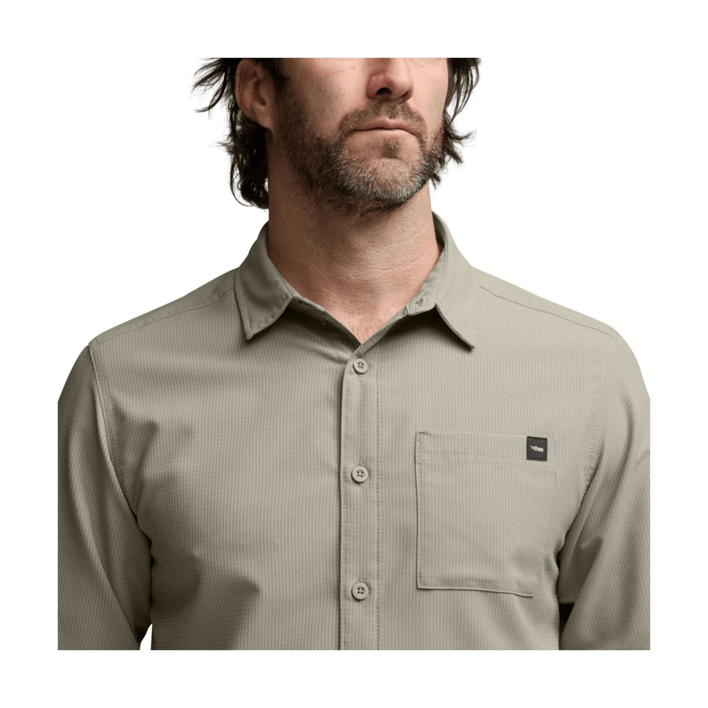 Sitka Men's Mojave Long Sleeve Shirt - Oak - Lenny's Shoe & Apparel