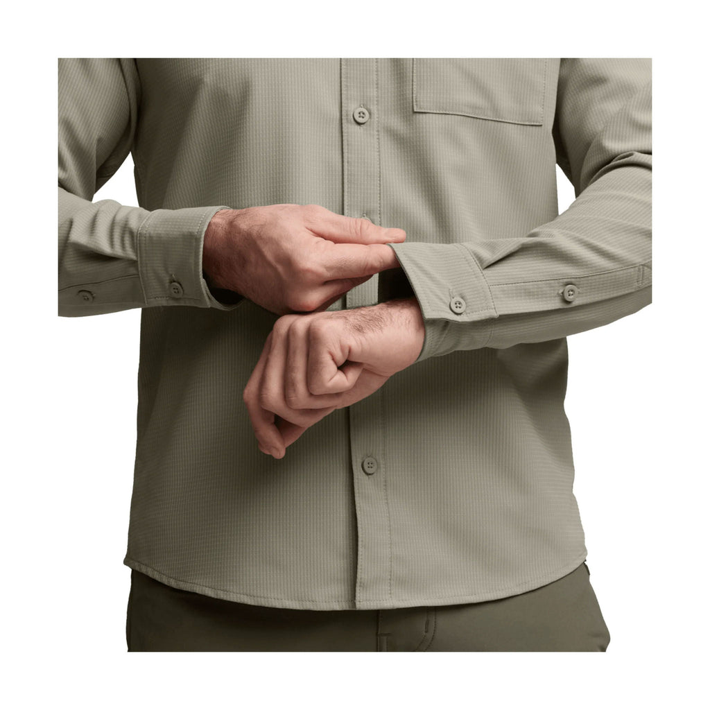 Sitka Men's Mojave Long Sleeve Shirt - Oak - Lenny's Shoe & Apparel