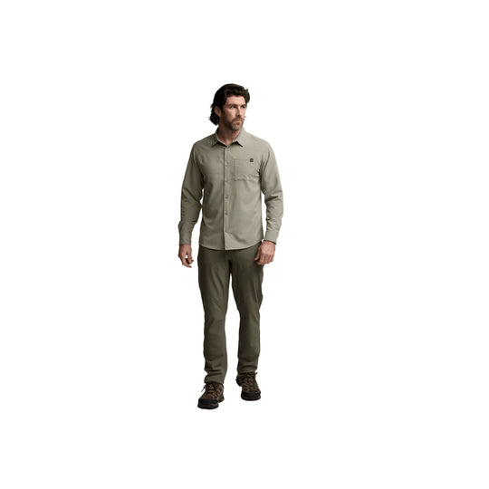 Sitka Men's Mojave Long Sleeve Shirt - Oak - Lenny's Shoe & Apparel