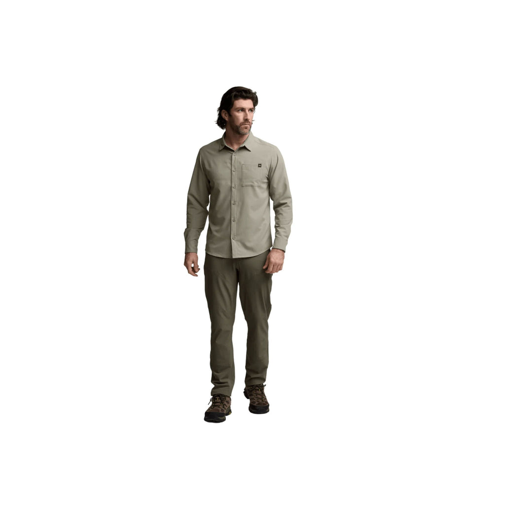 Sitka Men's Mojave Long Sleeve Shirt - Oak - Lenny's Shoe & Apparel