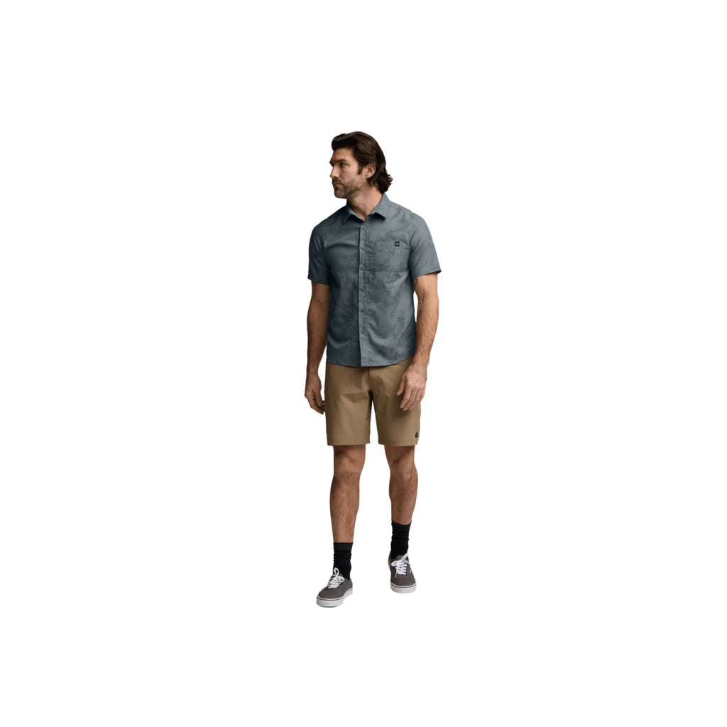 Sitka Men's Mojave SS Shirt - Bluestone Camo - Lenny's Shoe & Apparel