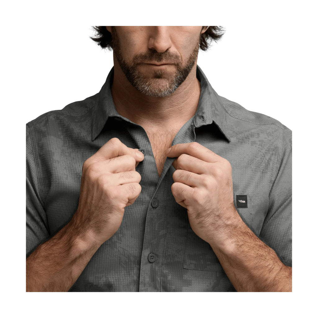 Sitka Men's Mojave SS Shirt - Granite Camo - Lenny's Shoe & Apparel
