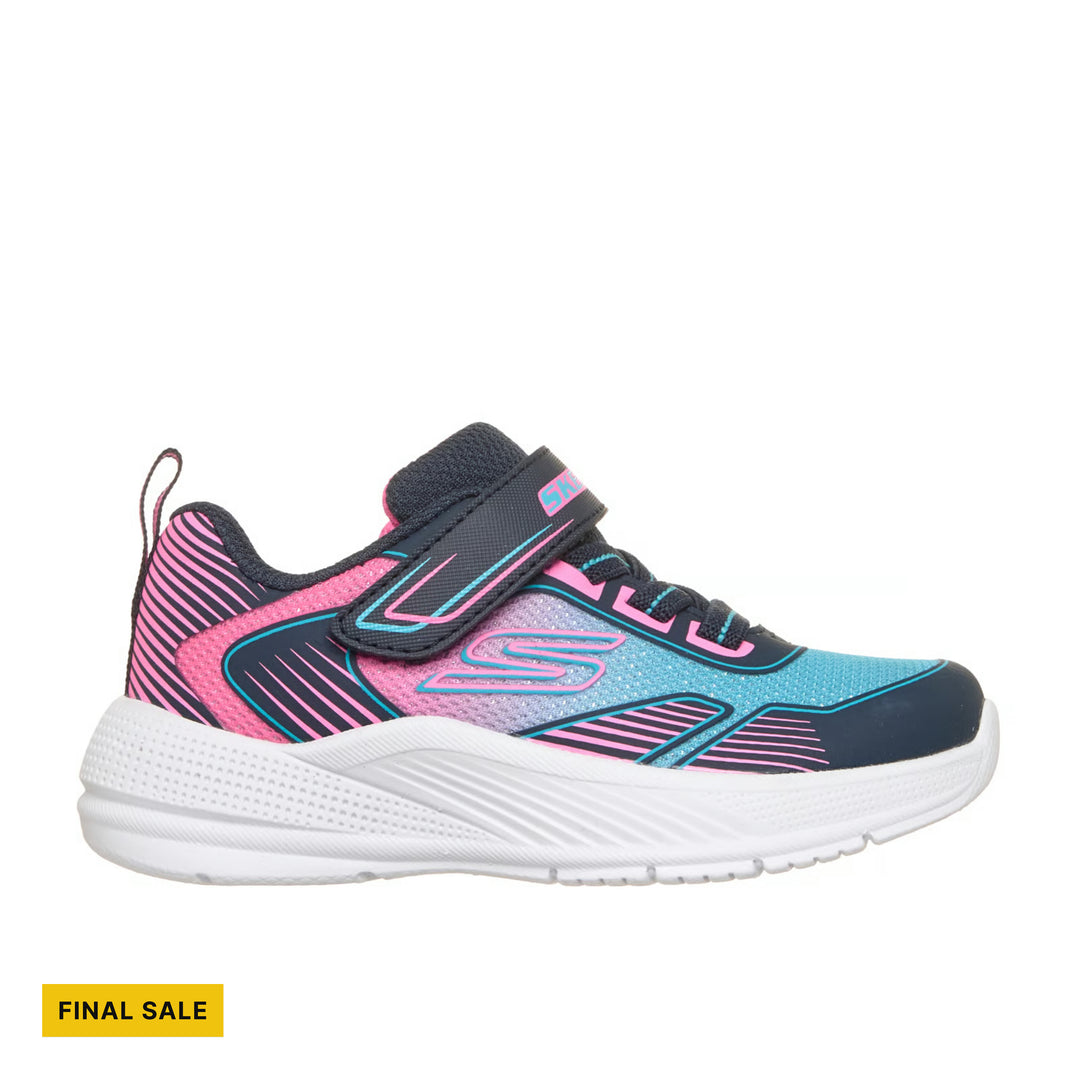 Skechers Kids' Advance Oasis Shoes - Navy/Multi - FINAL SALE - Lenny's Shoe & Apparel