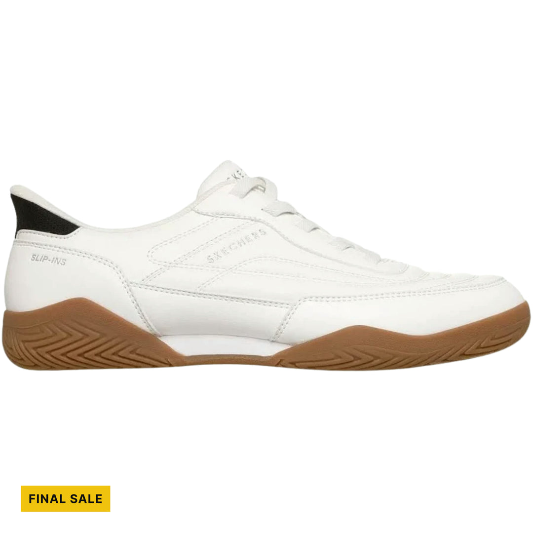 Skechers Men's Zinger EVO Slip In Shoes - White - FINAL SALE - Lenny's Shoe & Apparel