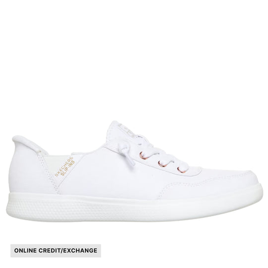 Skechers Women's Slip In Skip Cute Shoes - White - ONLINE CREDIT/EXCHANGE - Lenny's Shoe & Apparel