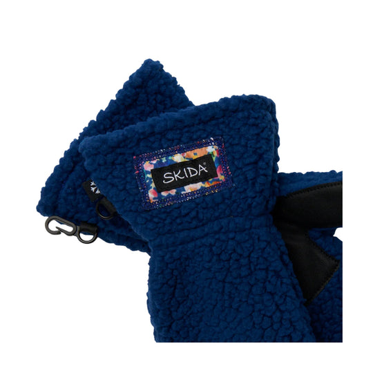 Skida High Pile Fleece Mittens - Blue - Lenny's Shoe & Apparel