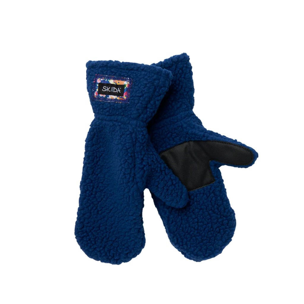 Skida High Pile Fleece Mittens - Blue - Lenny's Shoe & Apparel