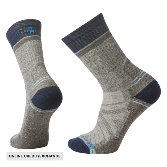 Smartwool Men's Hike Winding Trail Crew Socks - Taupe - ONLINE CREDIT/EXCHANGE - Lenny's Shoe & Apparel