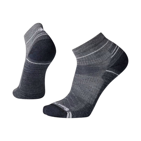 Smartwool Men's Hike Ankle Light Cushion Socks - Medium Gray - Lenny's Shoe & Apparel